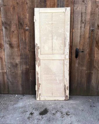 Antique fir door 70x190 cm back