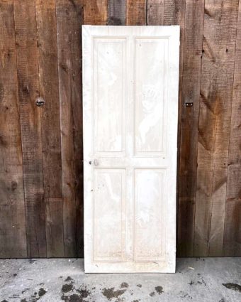 Antique fir door 82x214 cm front