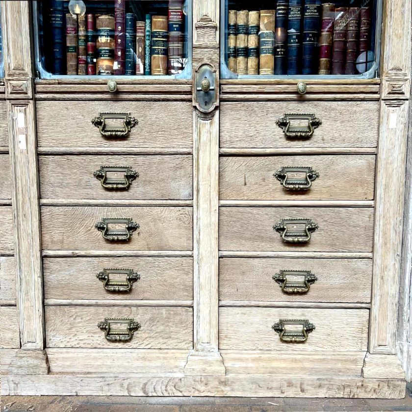 bibliotheque drawers