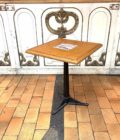 Table de bistrot