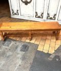 Banc en chêne top