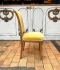 Velvet side chair