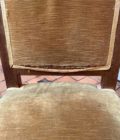 Chaise tissu velour zoom