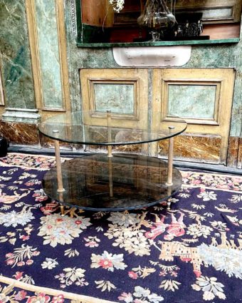 Tripod coffee table