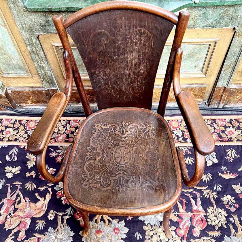 fauteuil Thonet seat