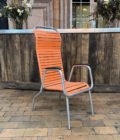 Fauteuil Thonet orange