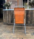 Fauteuil Thonet orange back