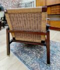 Paire de fauteuil scandinave details