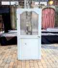 Porte Louis XV vitrée back