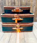 Suite de trois valise front