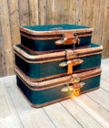 Suite de trois valise side