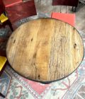Table dessus fond de wagon details