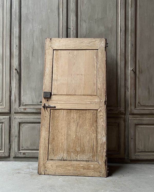 Porte de placard décapée 89,5x191cm