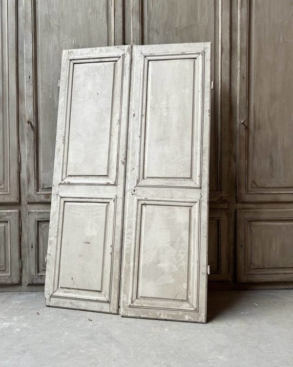 Double porte de placard 125x207cm