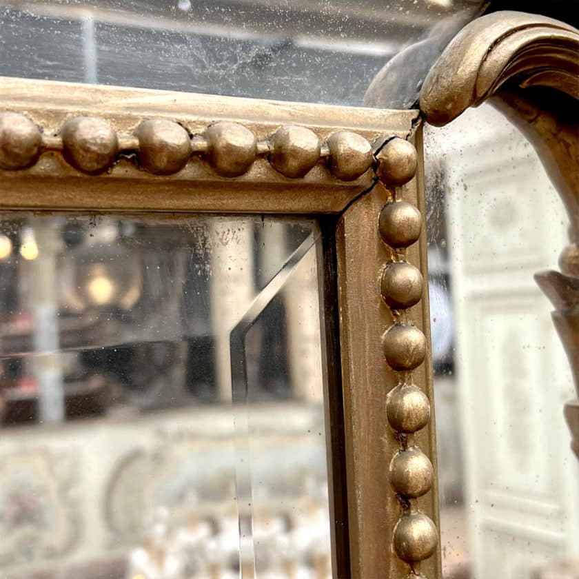 Miroir a parclose du XIXème siècle side