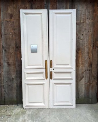 Haussmannian double door 138x256 cm back