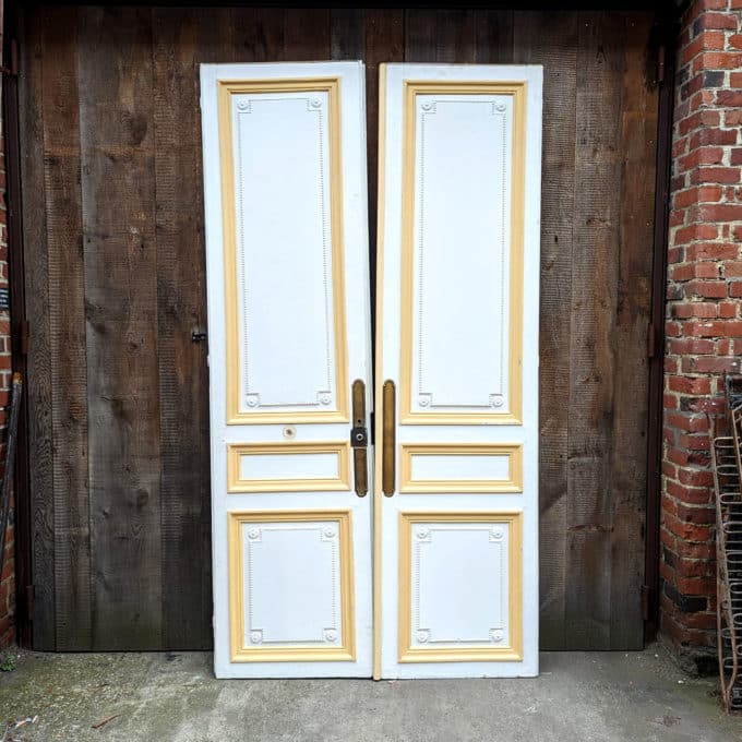 Haussmannian double door 142x269 cm