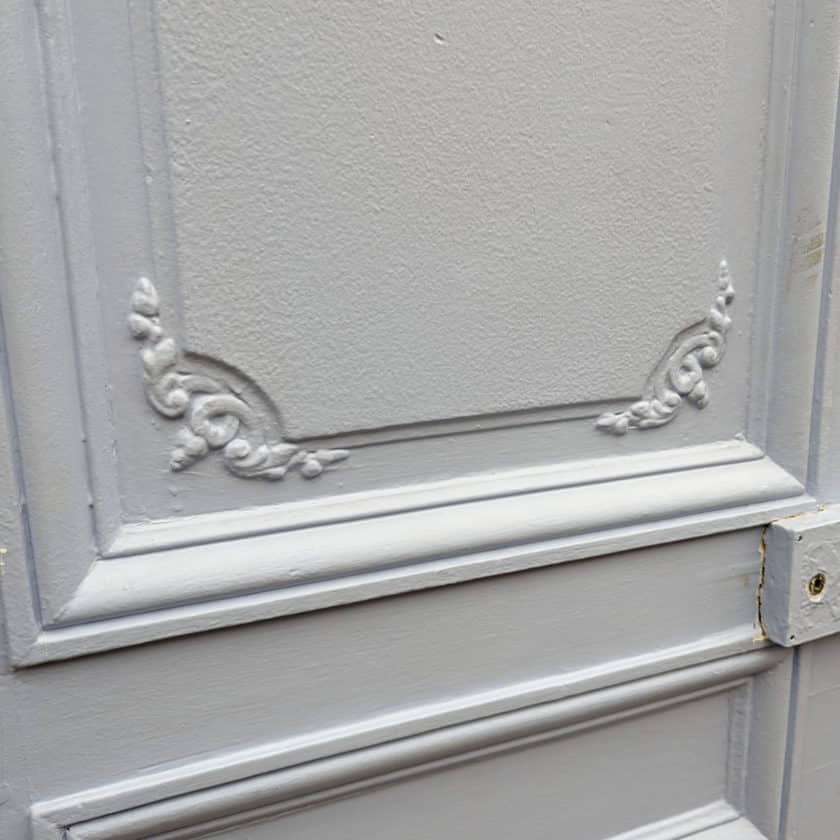 Haussmannian double door 257x136 cm details