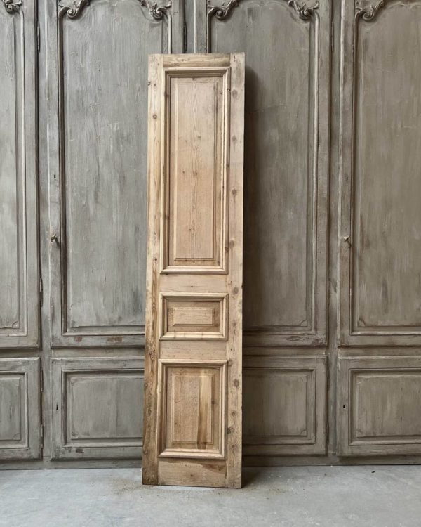 Antique stripped door 57.5x255cm