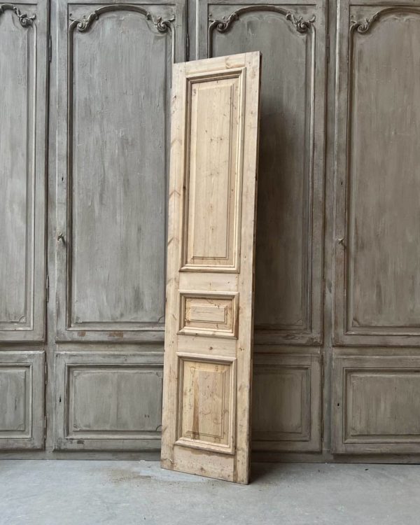 Antique stripped door 57.5x255cm