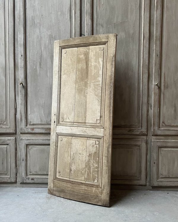 Antique stripped curved door 87×201.5cm