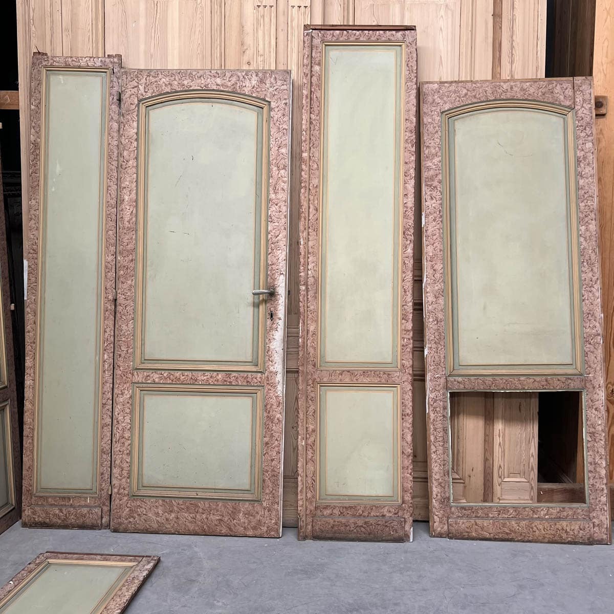 IMG_6222 | Authentic Materials Panel set with marble stain