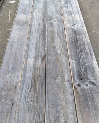 Grey fir siding details