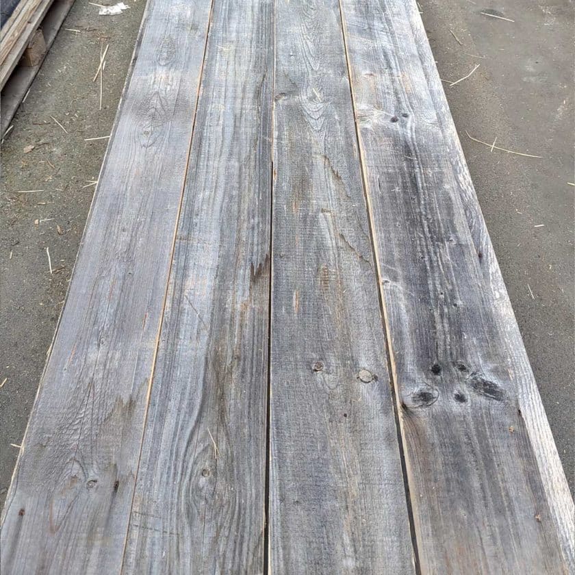 Grey fir siding details