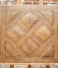 Parquet Soubise ou petit versailles en chêne vielli