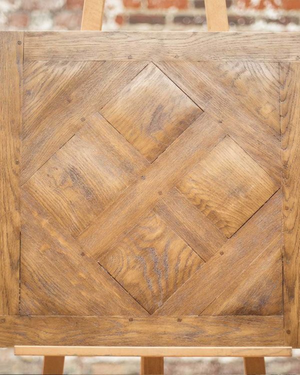 Soubise or petit versailles parquet in aged oak