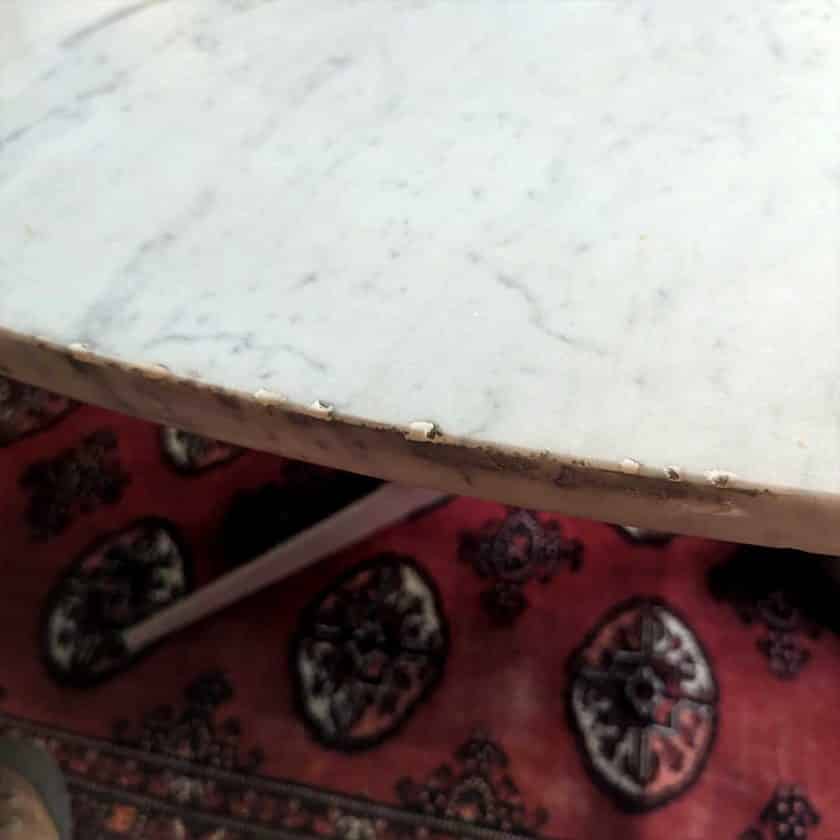 marble coffee table by Herbert hirche zoom
