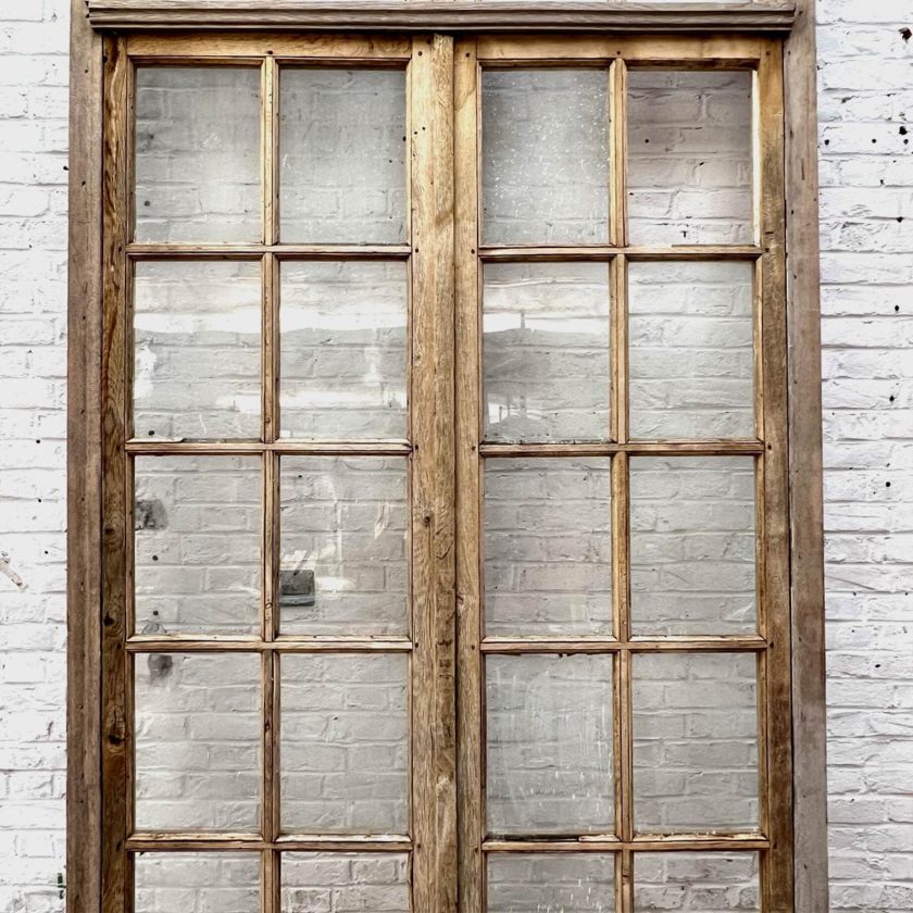 Double-fenetre-avec-imposte-zoom | Matériaux Authentiques Double window with transom