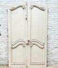 Double porte louis xv front