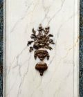 4 portes incurvées et 2 façades de placard,motif louis XVI, peinture marbré details 1