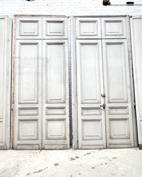 Boiserie Haussmannienne avec sa double porte front