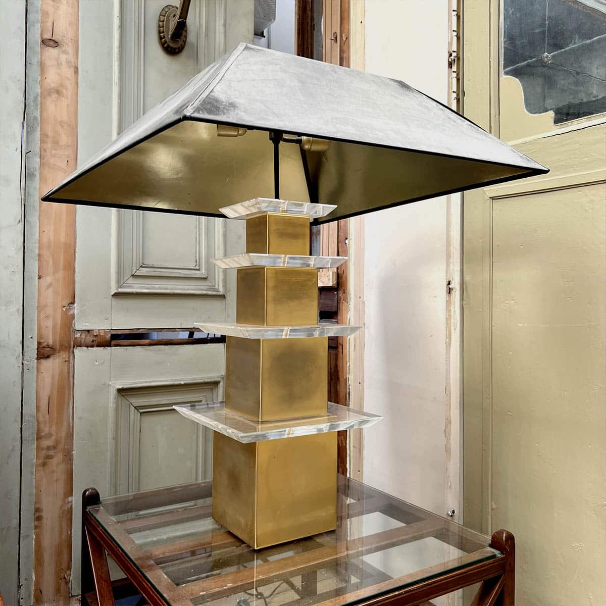 Table lamp circa 1970-1980 | Matériaux Authentiques