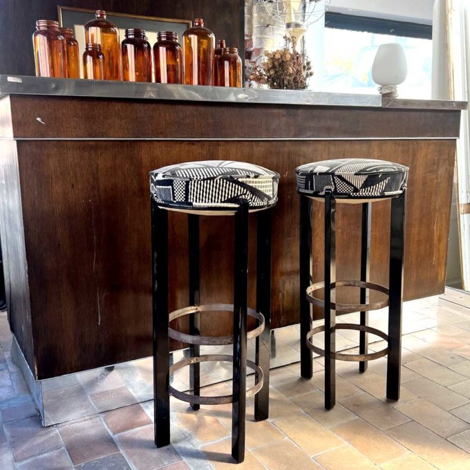 Pair of side stools