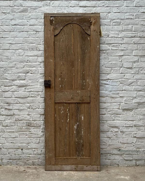 Porte de placard décapée style Louis XV 69x195cm