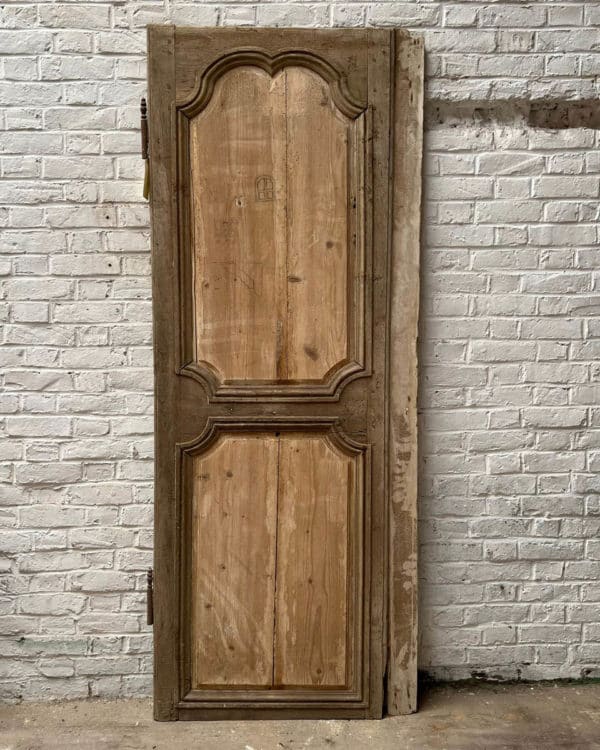 Louis XV style stripped cupboard door 86x218cm