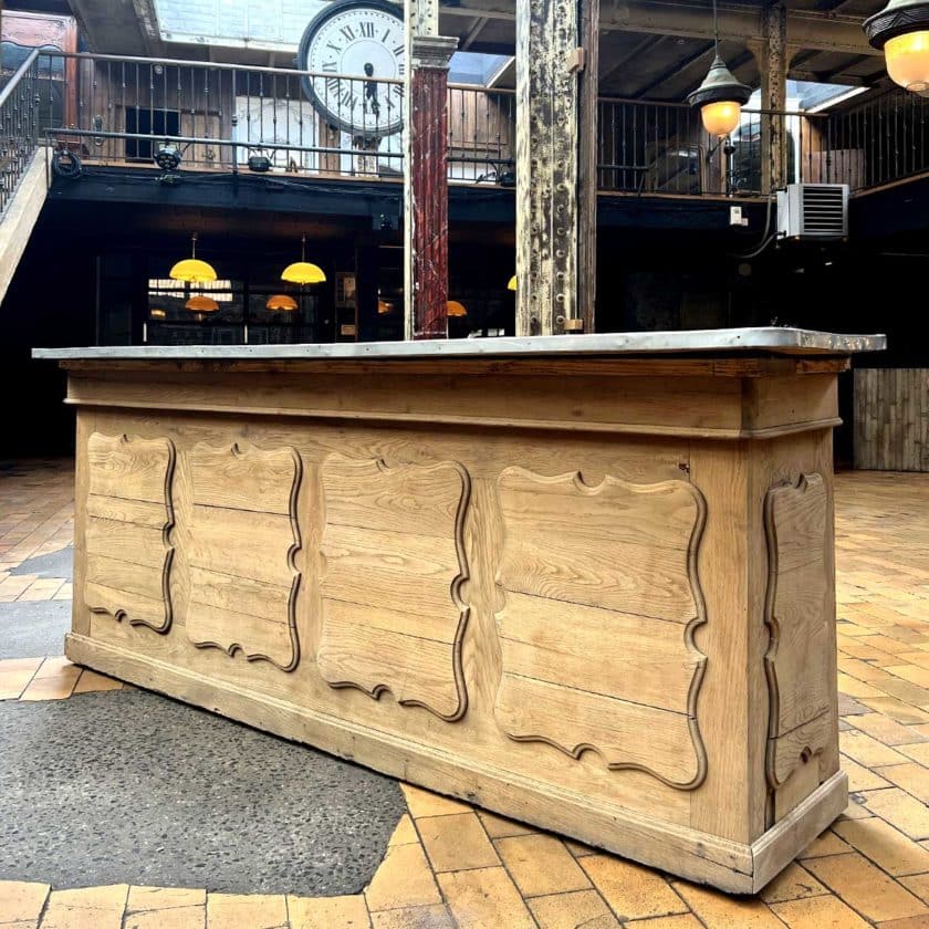 Oak side bar