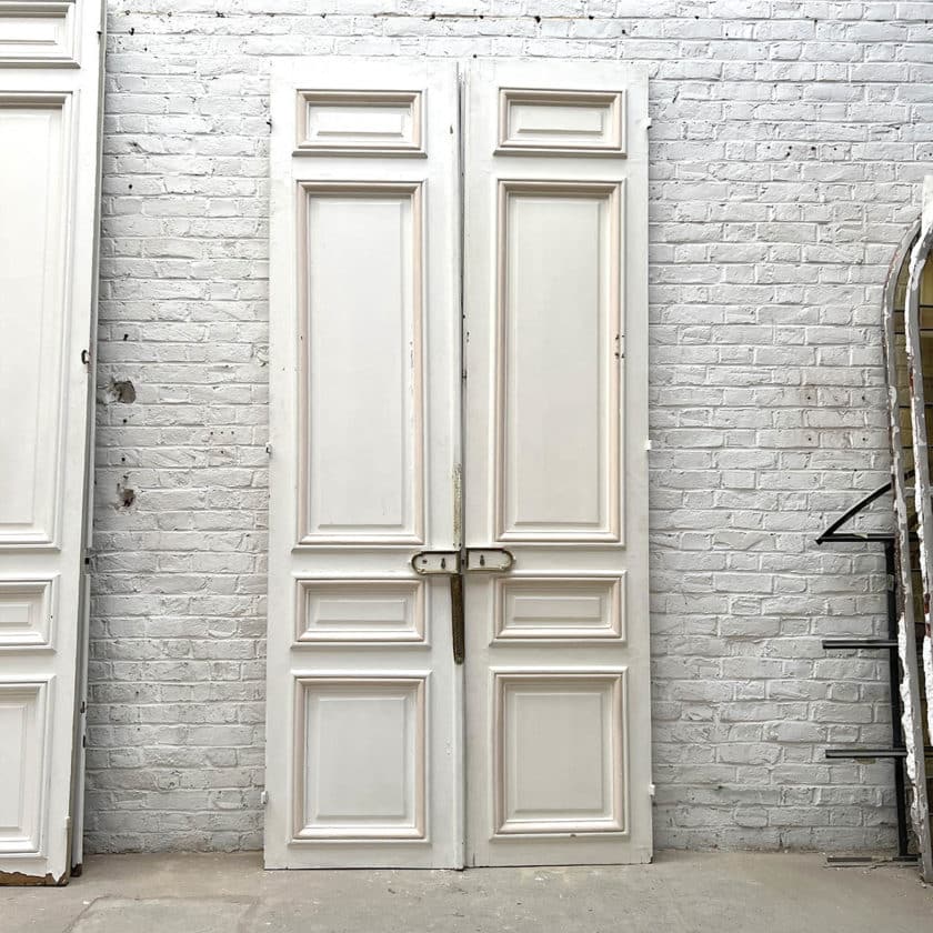 Oak double door 282.5 x 133 cm