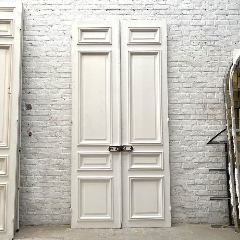 Oak double door 284.5 x 133.5 cm