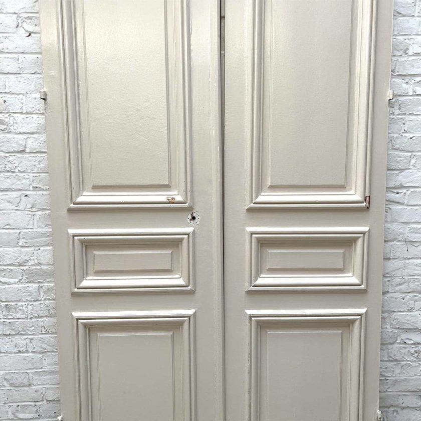 Double-porte-en-chene-296-x-1285-cm-zoom | Matériaux Authentiques Double porte Haussmannienne 296 x 128,5 cm