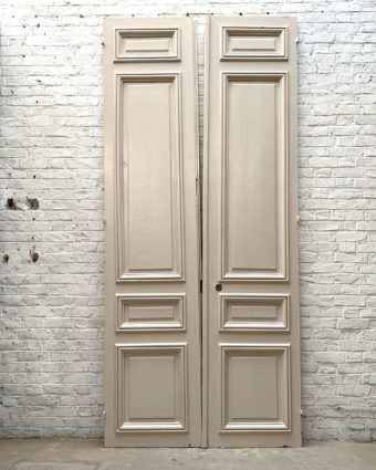 Oak double door 297 x 129 cm