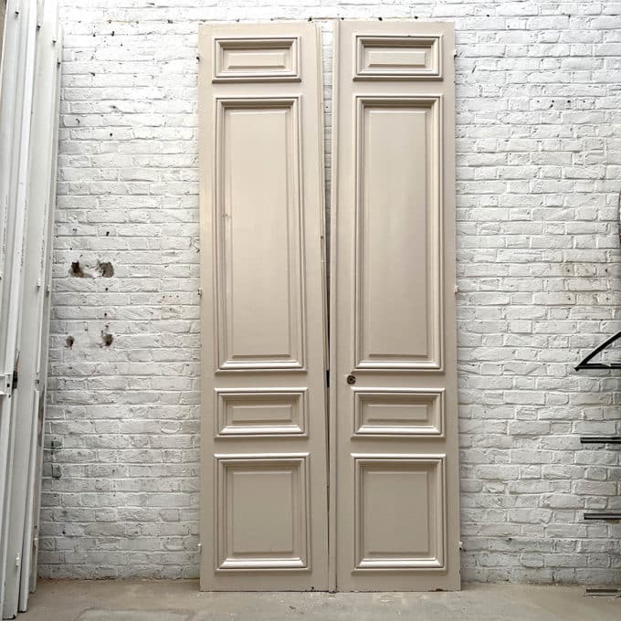 Oak double door 297 x 129 cm