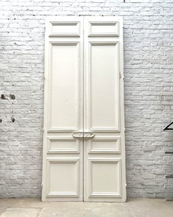 Oak double door 297.5 x 130 cm