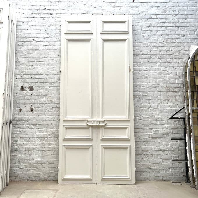 Oak double door 297.5 x 130 cm