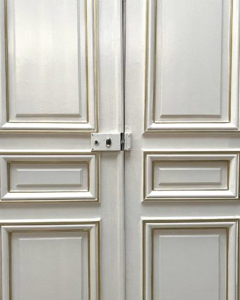 Oak double door 299.5 x 132 cm