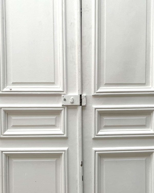 Double porte en chêne 306,5 x 136 cm