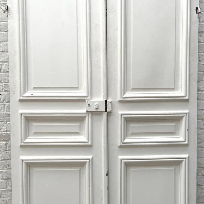 Oak double door 306.5 x 136 cm